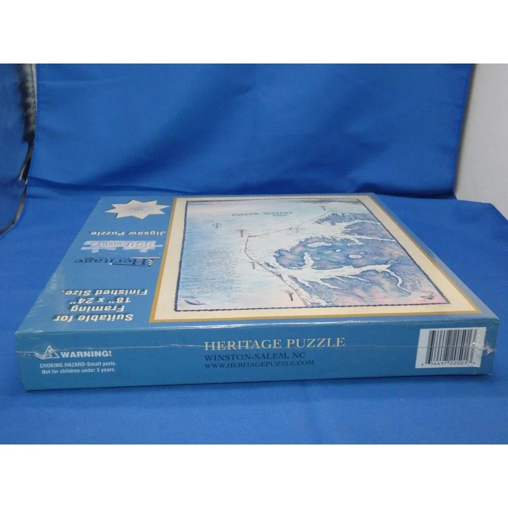 Heritage 550 Piece Jigsaw Puzzle Outer Banks Waterways Collection Terry Moore